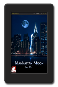Cover of the lesbian paranormal romance Manhattan Moon by Jae
