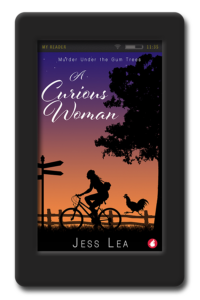 Cover of the cozy mystery A Curious Woman by Jess Lea