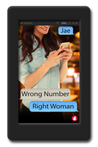 slow-burn lesbian romance Wrong Number, Right Woman by Jae