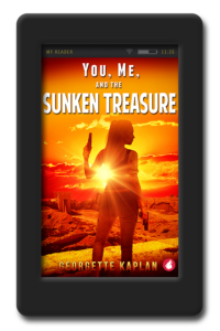 Cover of You, Me, and the Sunken Treasure. The danger couldn’t be higher in this final chapter in The Cushing–Nevada Chronicles, with kick-ass lesbians fighting for their lives and each other